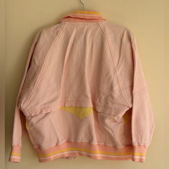 Vintage Eaton Pink Cordouroy Sporty Jacket - Picture 2 of 4